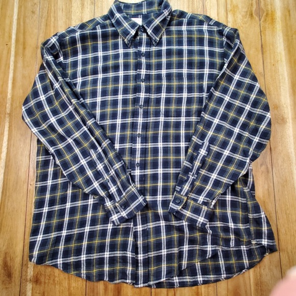 Brooks Brother Flannel Shirt Mens XL Multicolor Plaid Cotton Button Down - Picture 3 of 6